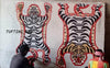 Tibetan Tiger Red Sam Tufted Woolen Tibetan Rug - Red Sam Color