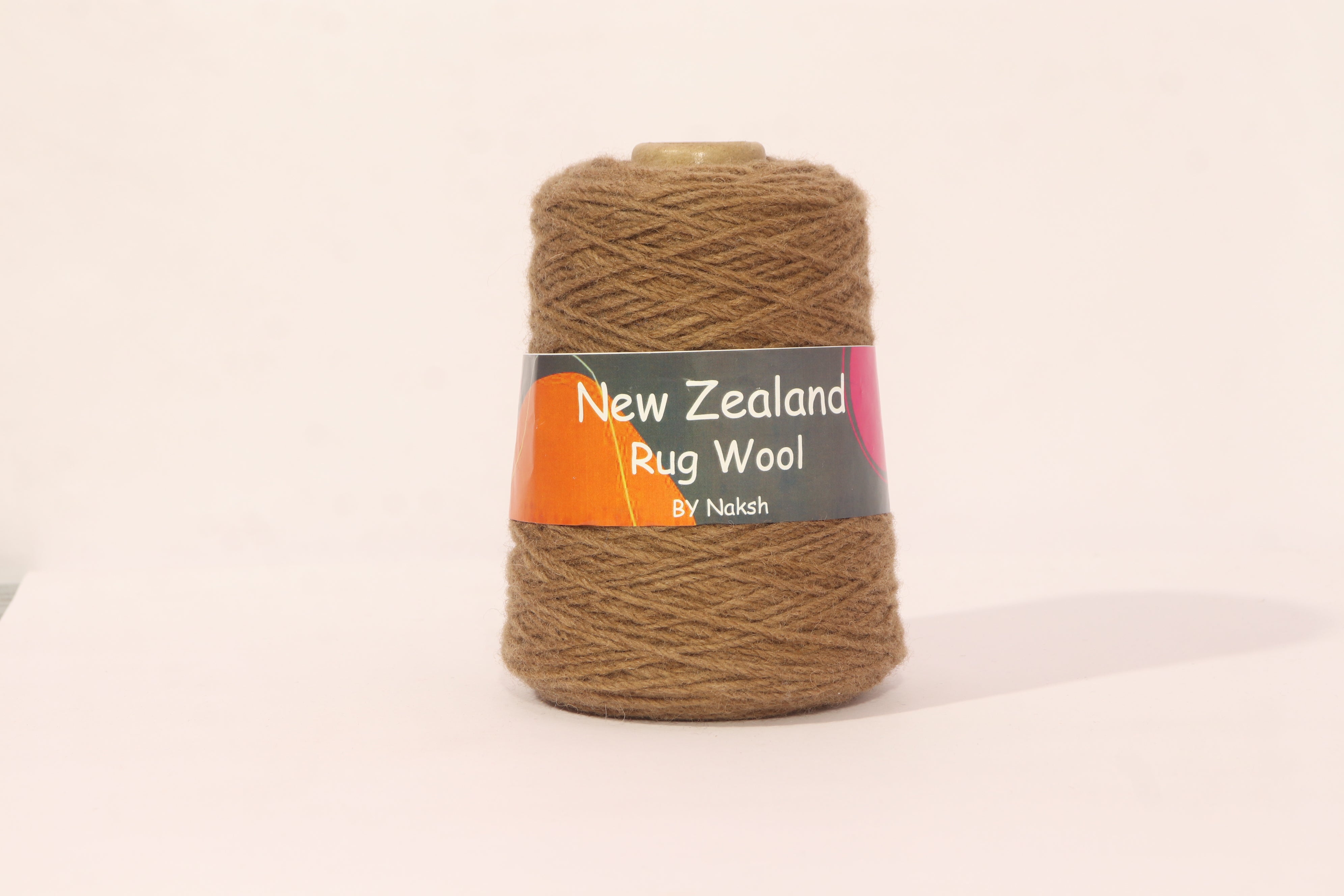 3ply NZ Tufting Wool Yarn - (17-Camel)/450gram