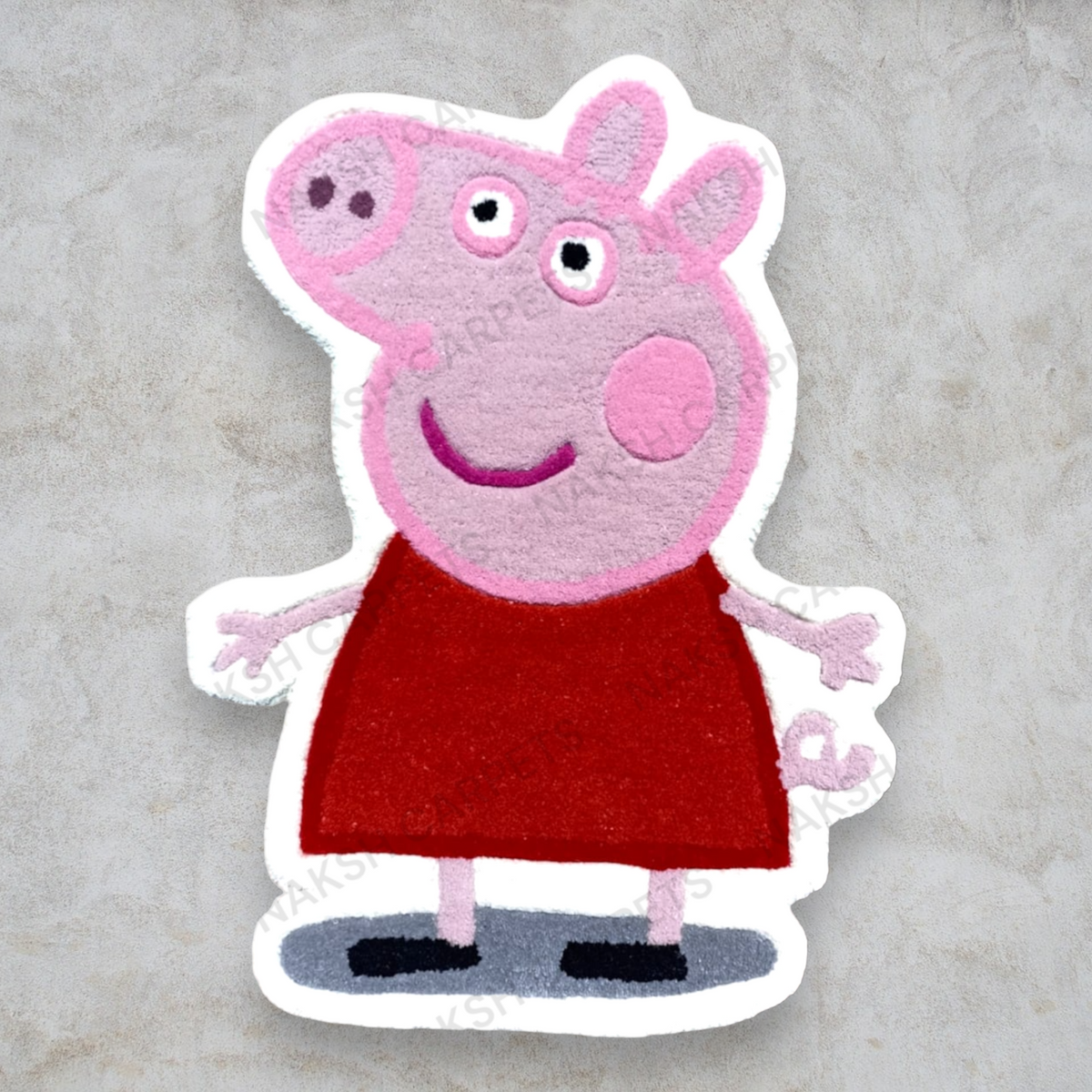 Peppa Pig Customized Rug – NakshCarpets