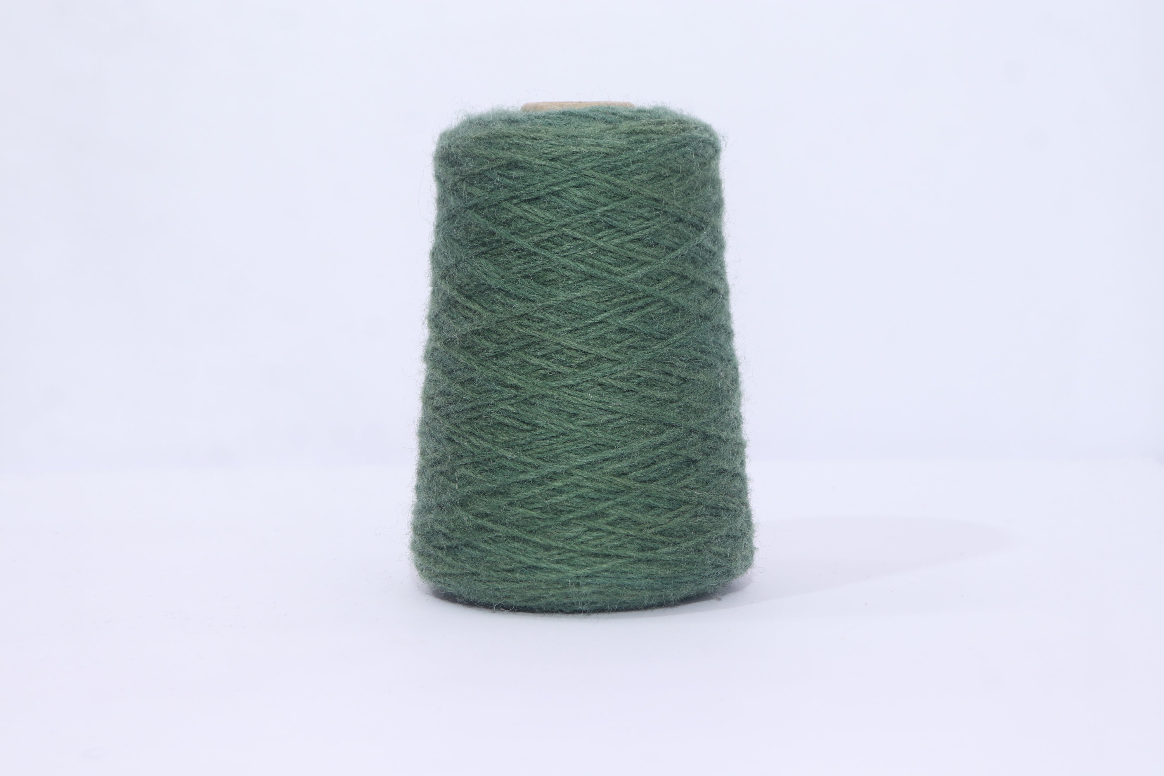 3ply NZ Tufting Wool Yarn - (02-Dark Green)/450gram