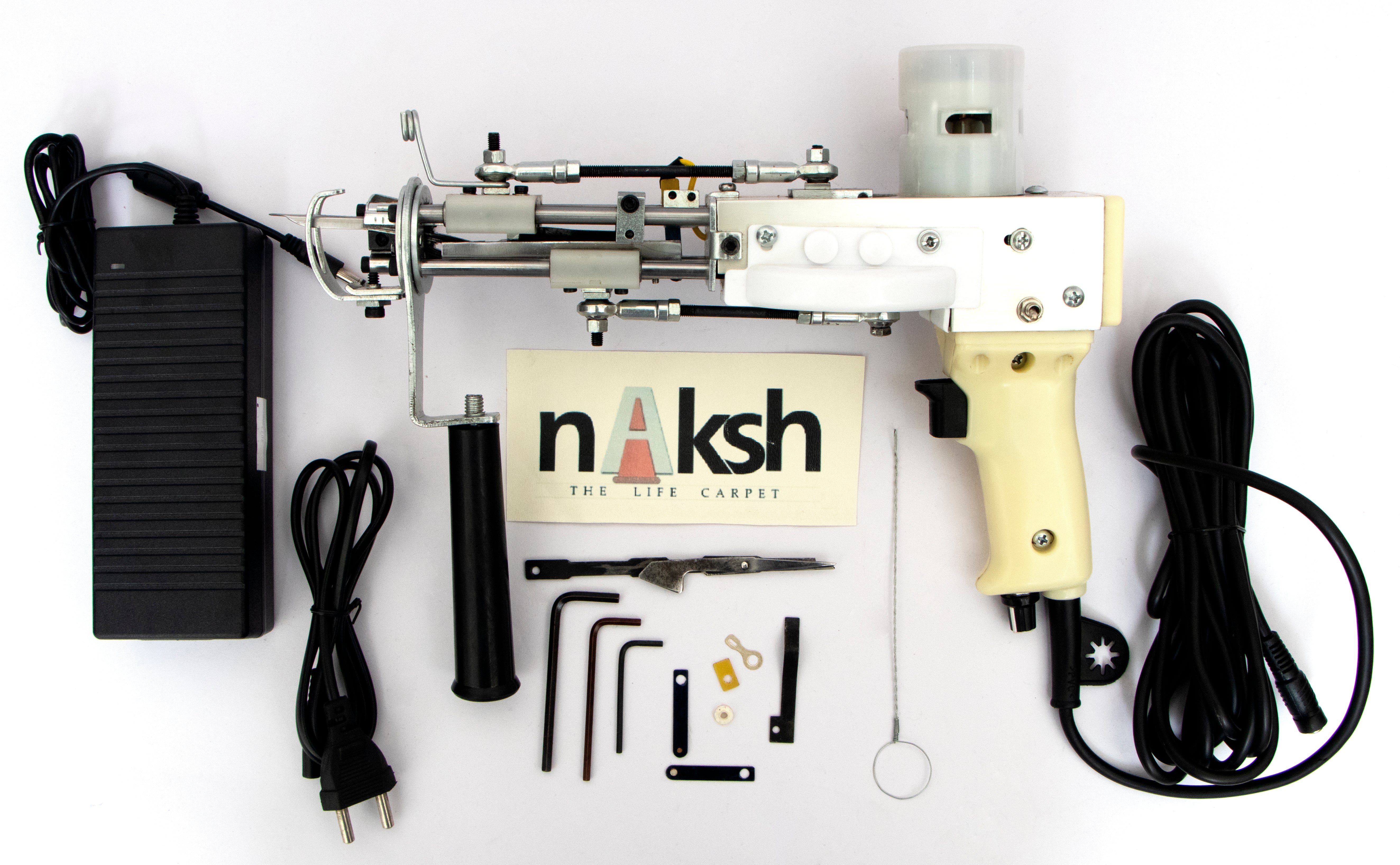 Pro-NK01 Duo Tufting Machine Model ( Cut pile and Loop pile ) – NakshCarpets
