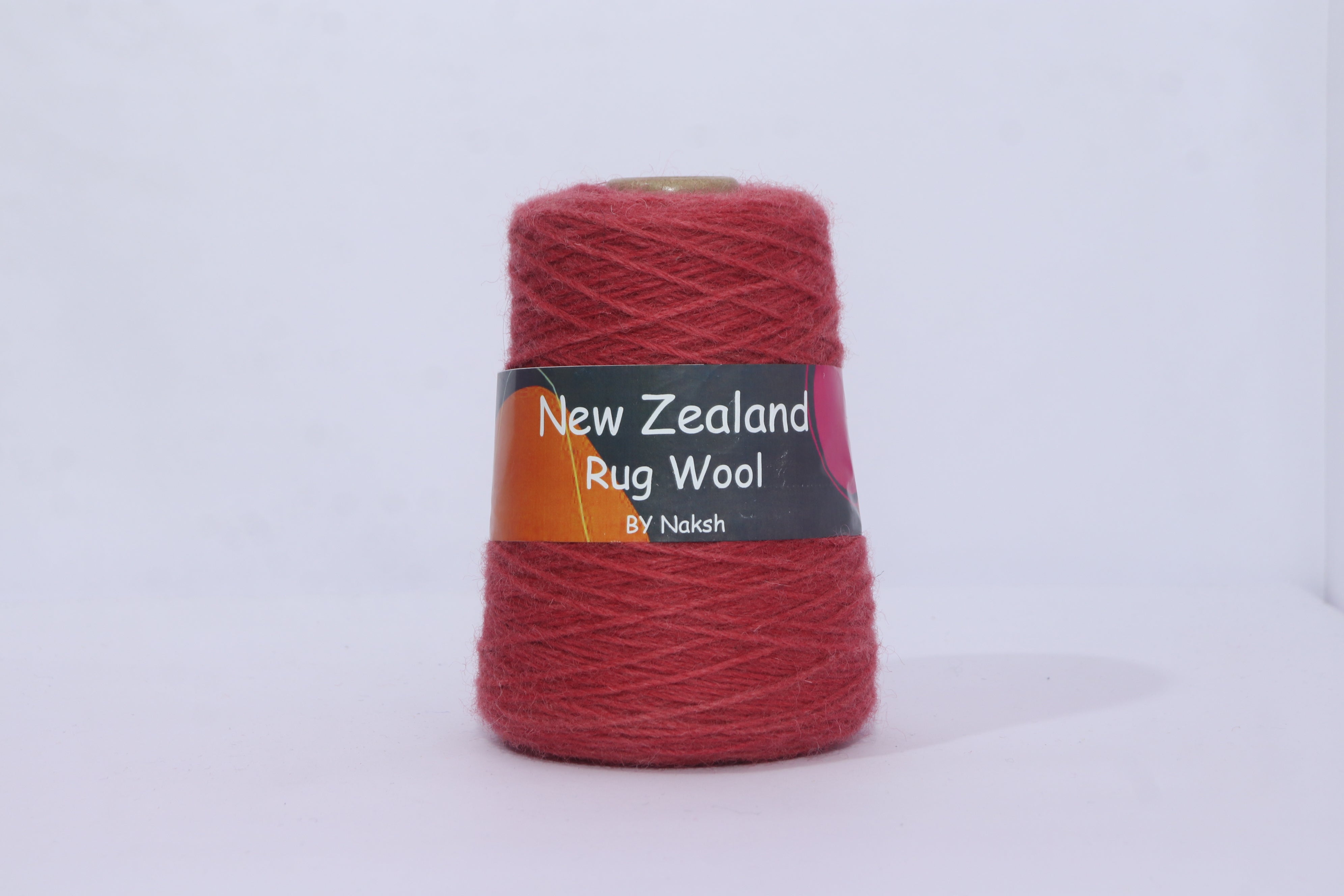 3ply NZ Tufting Wool Yarn - (27-Red)/450gram