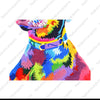 Multi Color Dog Customized Rug