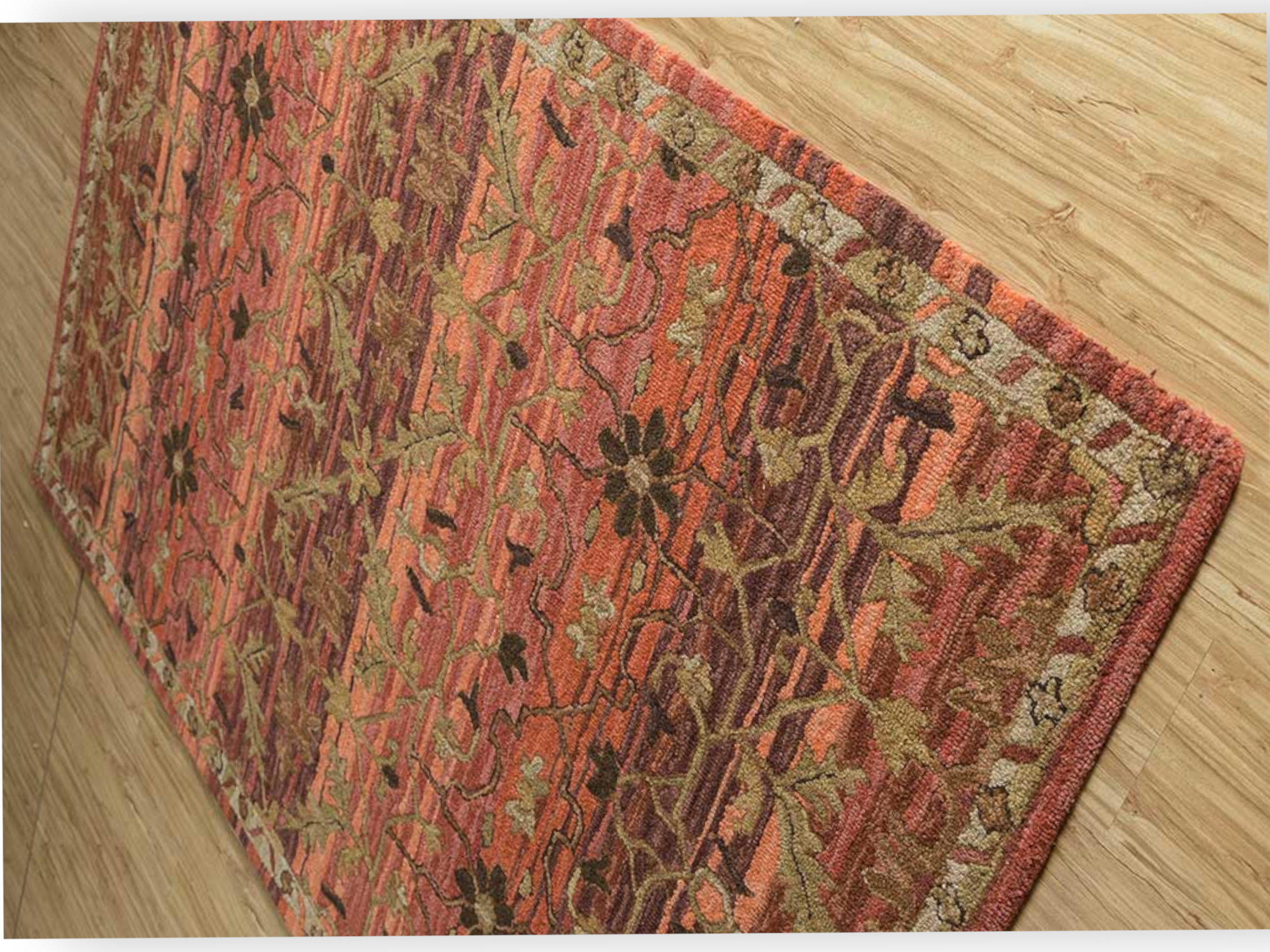 Handmade Persian Antique Designer Traditional Hand Tufted 100% Woolen Area Rugs/ Carpets For Living Room, Bedroom, Kitchen