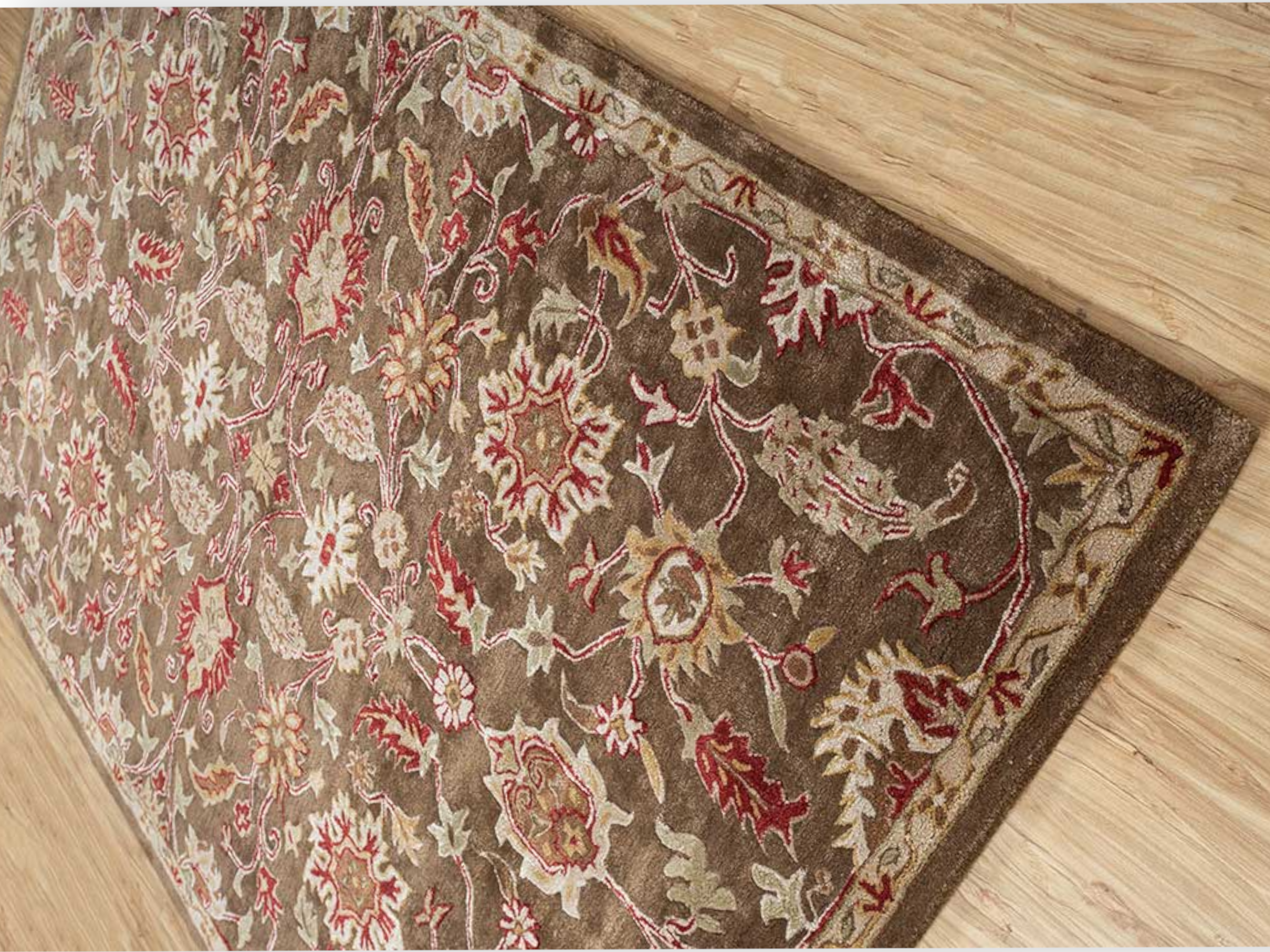 Handmade Persian Antique Designer Traditional Hand Tufted 100% Woolen Area Rugs/ Carpets For Living Room, Bedroom, Kitchen