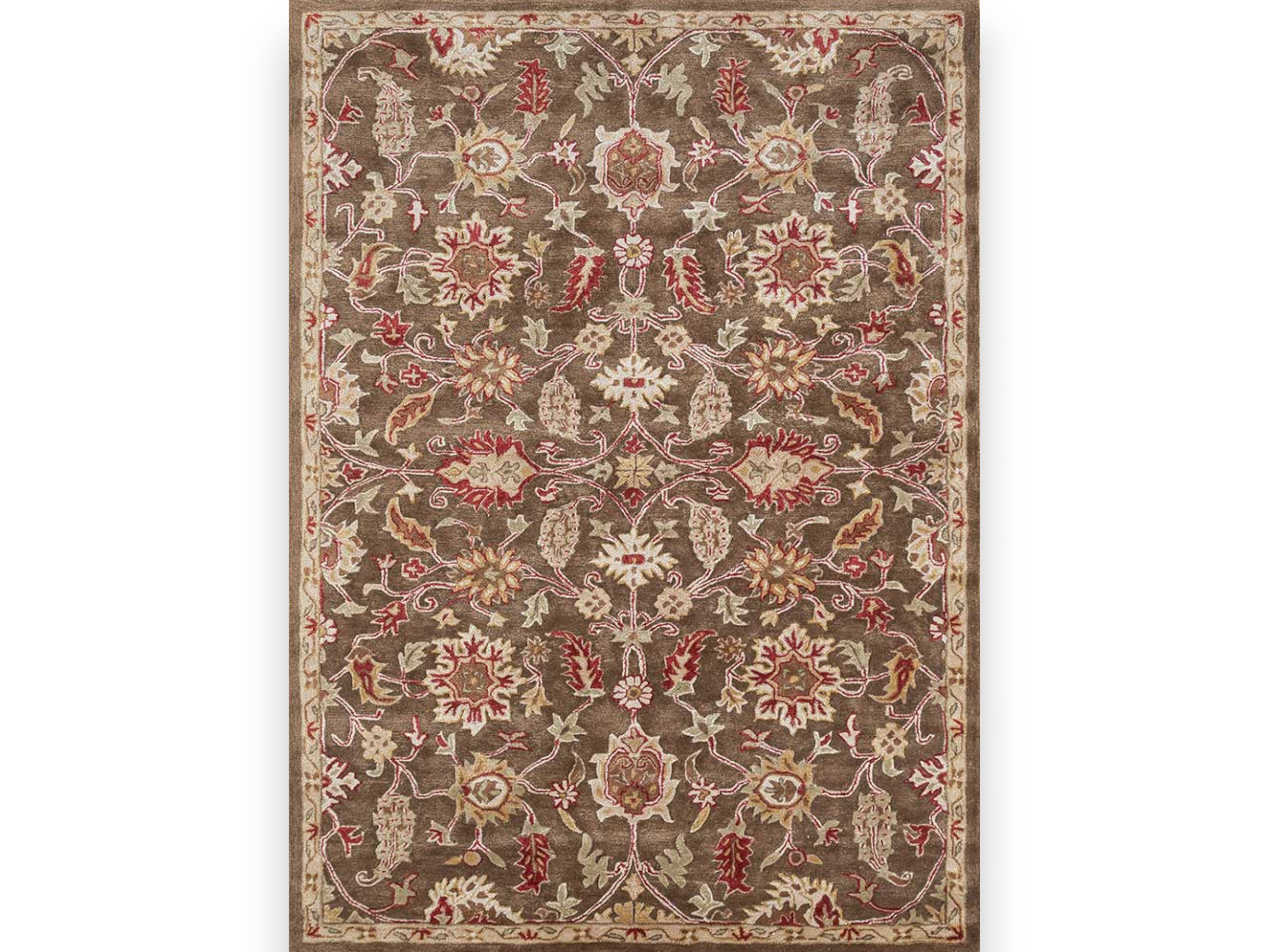 Handmade Persian Antique Designer Traditional Hand Tufted 100% Woolen Area Rugs/ Carpets For Living Room, Bedroom, Kitchen