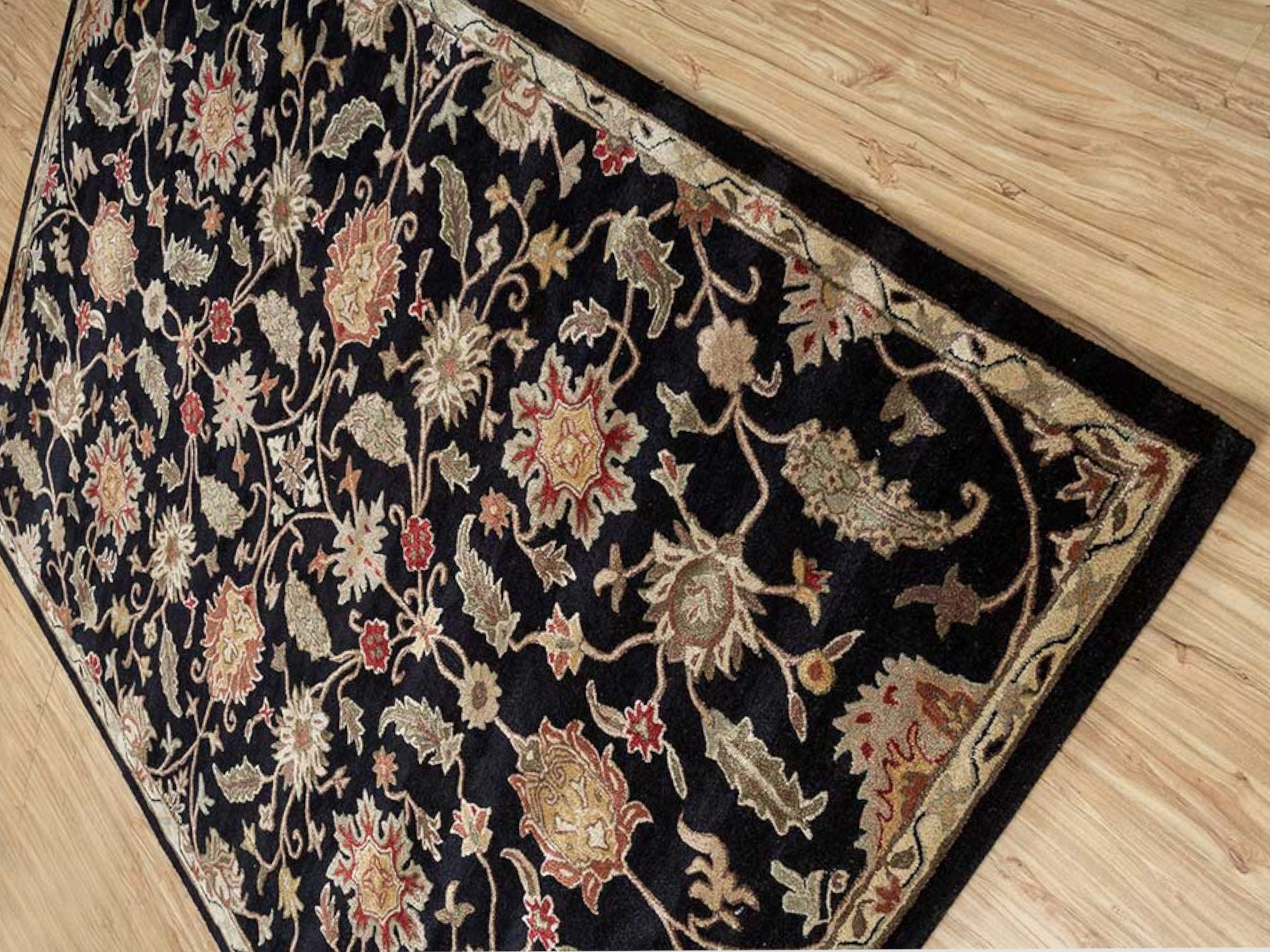 Handmade Persian Antique Designer Traditional Hand Tufted 100% Woolen Area Rugs/ Carpets For Living Room, Bedroom, Kitchen