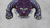 Load and play video in Gallery viewer, Tibetan Tiger Hand Tufted Woolen Rug -Mulberry Purple